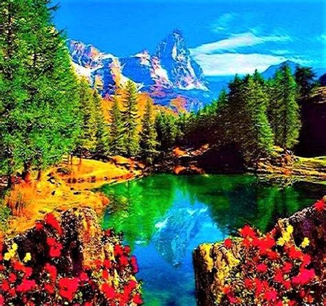 A 64 pieces jigsaw puzzle from Jigidi Desktop Background Nature ...