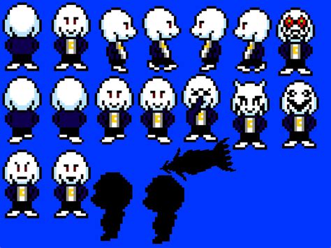 Asriel (Overworld Sprite Sheet) by WhittyYT on DeviantArt