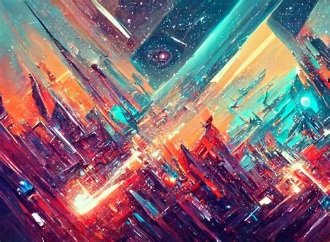 Abstract Cyberpunk Space Angles Background by Coyote Skies on Dribbble