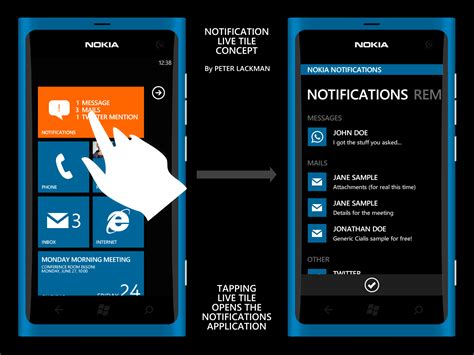 Notifications Live Tile application : My Nokia Blog - 200