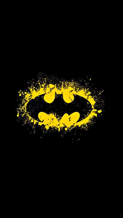 Batman yellow logo Wallpapers Download | MobCup