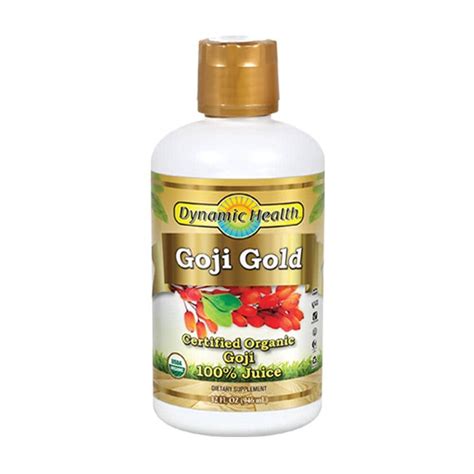 Dynamic Health Pure Organic Goji Berry Gold Juice