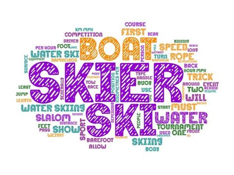 Water Skiing Graphic by laurenejlevinson · Creative Fabrica