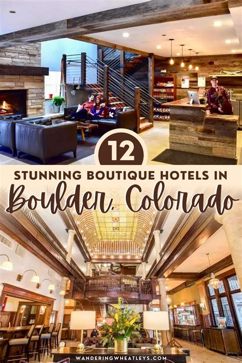 12 Cool Boutique Hotels in Boulder, Colorado in 2021 | Hotel, Best boutique hotels, Travel house