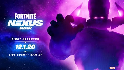 Galactus Arrives in Fortnite! Join the fight on December 1