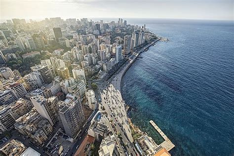 Biggest Cities In Lebanon - WorldAtlas.com