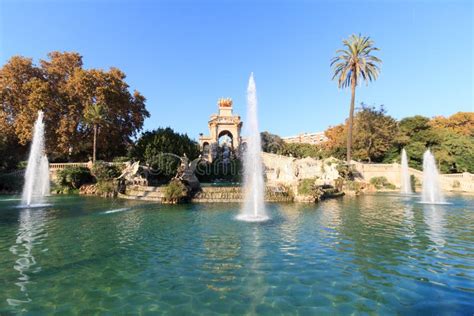 Parc De La Ciutadella Park Fountain in Barcelona Stock Image - Image of ...