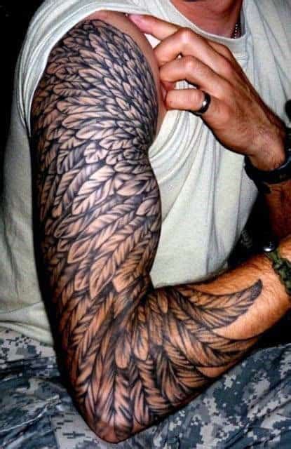 75 Remarkable Angel Tattoos For Men - Ink Ideas With Wings