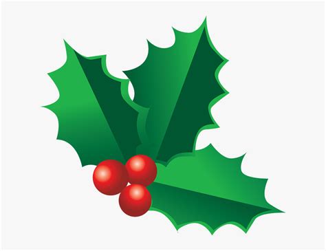 holly christmas decorations clipart - Clip Art Library