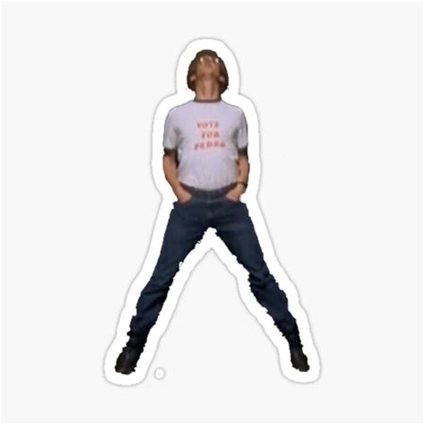 "Napoleon Dynamite funny dance scene" Sticker for Sale by Bowdy44 | Redbubble