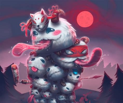 league, Of, Legends, Poro, Fan, Art Wallpapers HD / Desktop and Mobile Backgrounds