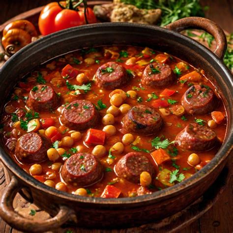 Moroccan Sausage Stew Recipe | Recipes.net