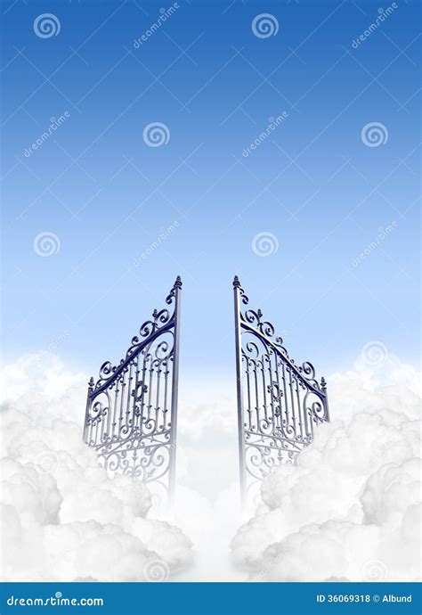 Heavens Gates In The Clouds Royalty Free Stock Photos - Image: 36069318