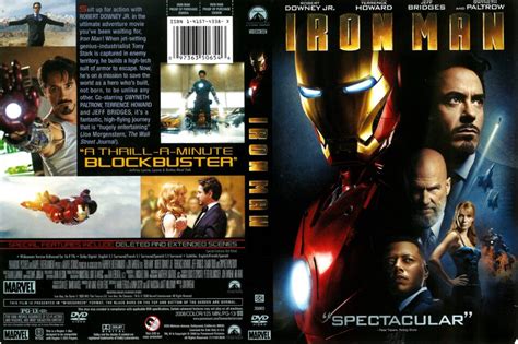 Iron Man (2008) R1 DVD Cover - DVDcover.Com