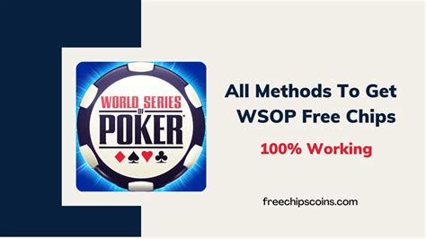 WSOP Free Chips [July 2023] - FCC