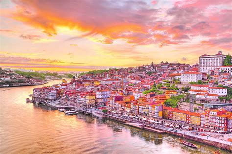 Lisbon, Portugal at Sunset, Cityscapes, Sky, Clouds, Sunsets, Nature ...