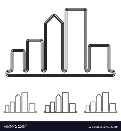 City logo design set Royalty Free Vector Image