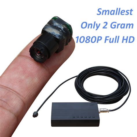 2g Weight World Smallest Digital 1080P Mini HD Camera with DVR Recorder (HDMI Output, H. 264 ...