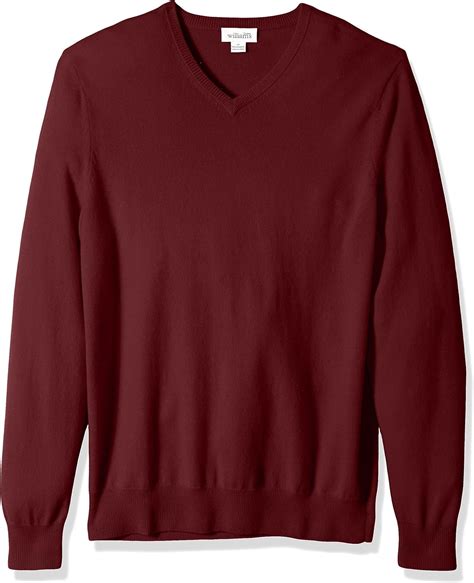 Williams Cashmere Men's 100% Cashmere Big-Tall V-Neck Sweater at Amazon ...