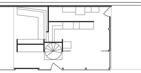 Eames House: Eames House First Floor Floorplan