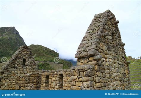 The Remains of Ancient Inca Architecture in Machu Picchu Archaeological ...