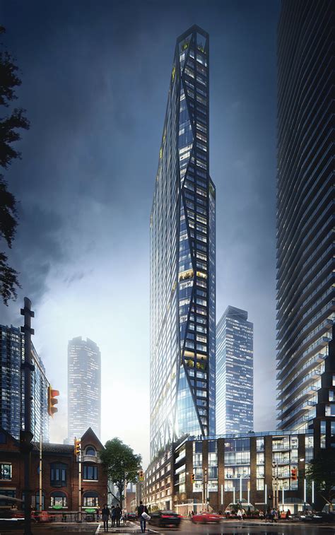 Architectural Visualization of Skyscraper Project in Toronto. Adelaide ...