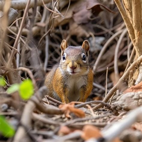 Premium AI Image | a photograph of cute and adorable squirrel