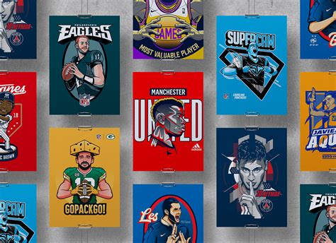 Sports Illustrations vol.01 :: Behance