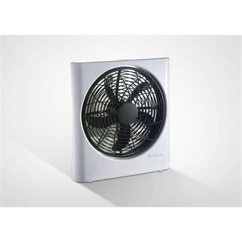 Mainstays 10" Box Fan, White - Walmart.com