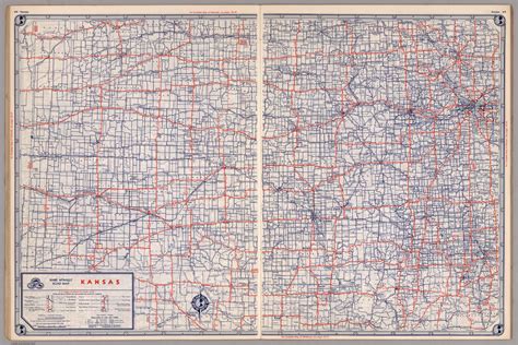 Detailed Kansas Road Map