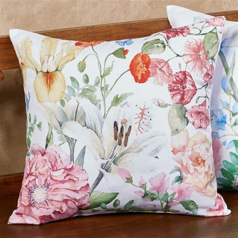 Floral Indoor Outdoor Decorative Pillows