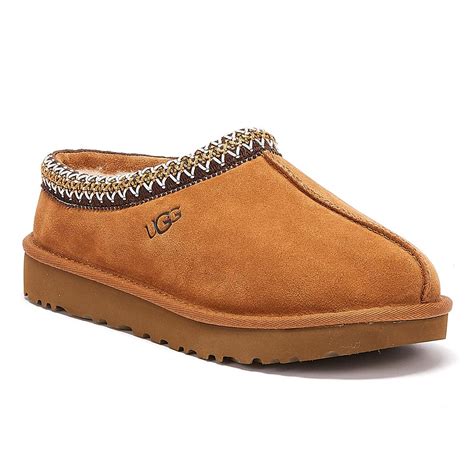 UGG Wool UGG Tasman Womens Chestnut Brown Slippers - Lyst