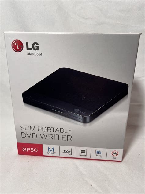 LG GP50 Slim Portable DVD Writer | eBay