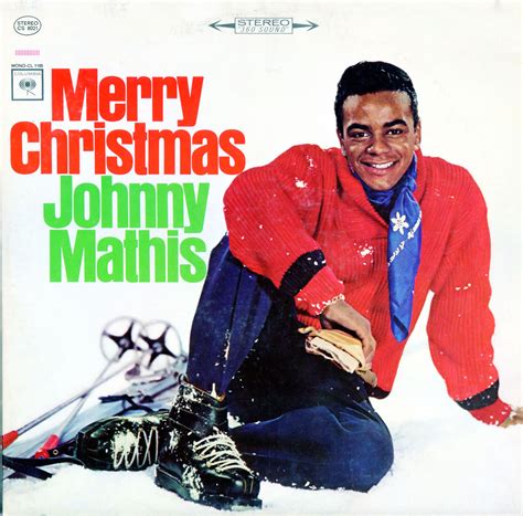 Johnny Mathis Christmas Album - CS8021,CL1195 - Christmas Vinyl Record LP Albums on CD and MP3