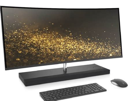 The latest HP Envy is an all-in-one PC with a 34-inch curved screen ...