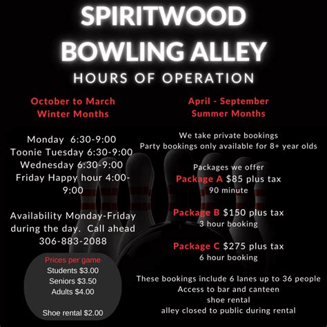 Bowling Alley – Spiritwood Area Recreation, Culture and Sport