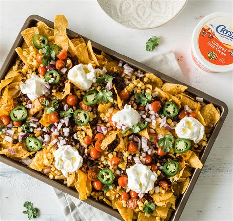 Sheet Pan Turkey Nachos Recipe | Crystal Creamery