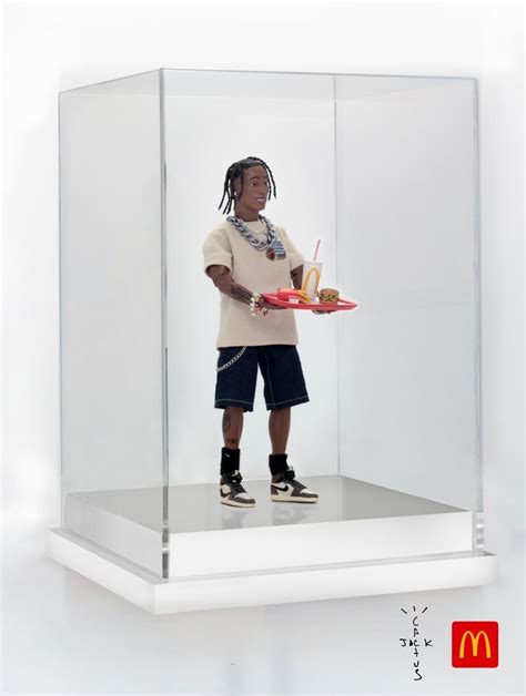 Exclusive Fast Food Figurines : Travis Scott Action Figure