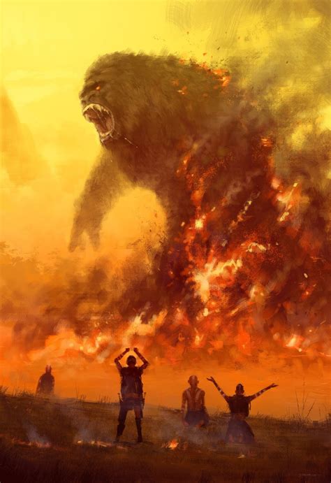 The Movie Sleuth: Images: Kong Skull Island Concept Art