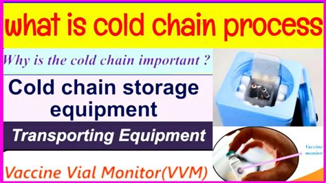 Cold chain, storage and transporting equipment #vvm #vaccine - YouTube