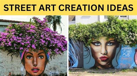 Street Wall Art Creations | When Street Art meets Nature | Art with nature | Street Painting Art ...