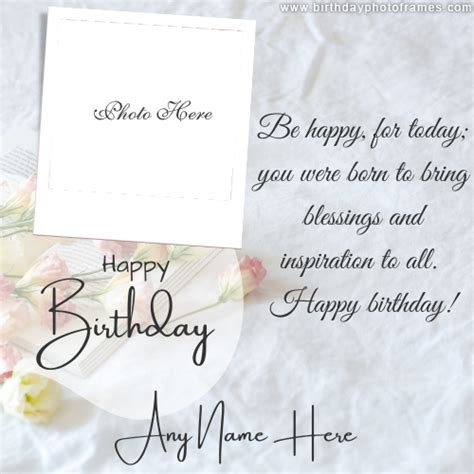 Make beautiful Happy Birthday Greeting Card for your dear one