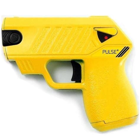 TASER® PULSE+ Subcompact Shooting Stun Gun w/ Noonlight Yellow - The Home Security Superstore
