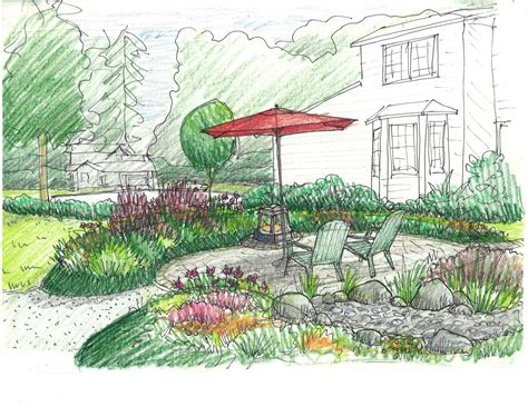 Vegetable Garden Drawing at PaintingValley.com | Explore collection of Vegetable Garden Drawing