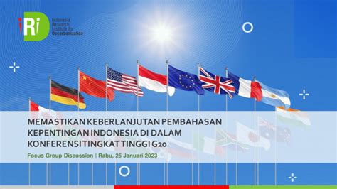 Ensuring continuity of Indonesia’s core themes and interests in the G20 ...