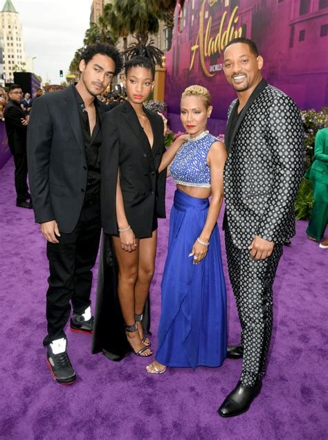 Aww... Will Smith gets Support from Family at Premiere of Disney's ...