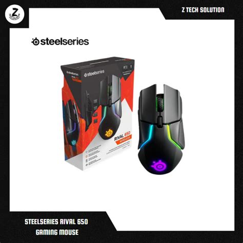 STEELSERIES RIVAL 650 WIRELESS RGB GAMING MOUSE – Z TECH SOLUTION | WORLD OF GAMERS