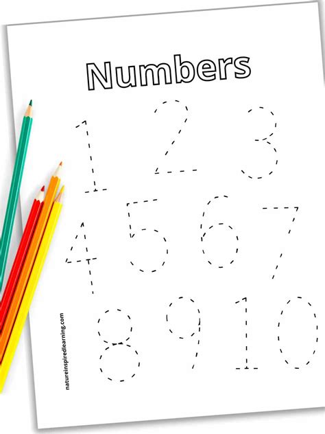 Writing Numbers 1 10 Worksheets - Worksheets For Kindergarten