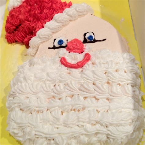 Santa ice cream cake - Carvel | Ice cream cake, Cream cake, Cake