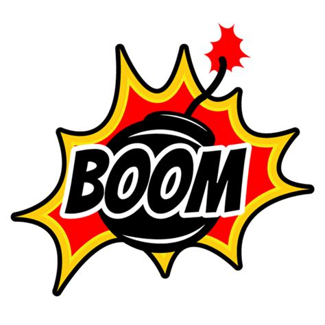 Boom Pop Art Sticker - Just Stickers : Just Stickers